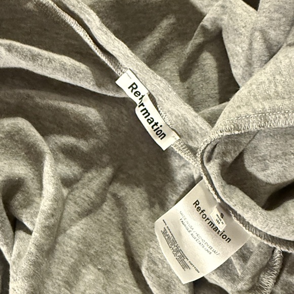 Reformation Gray Midi Dress - Picture 4 of 4